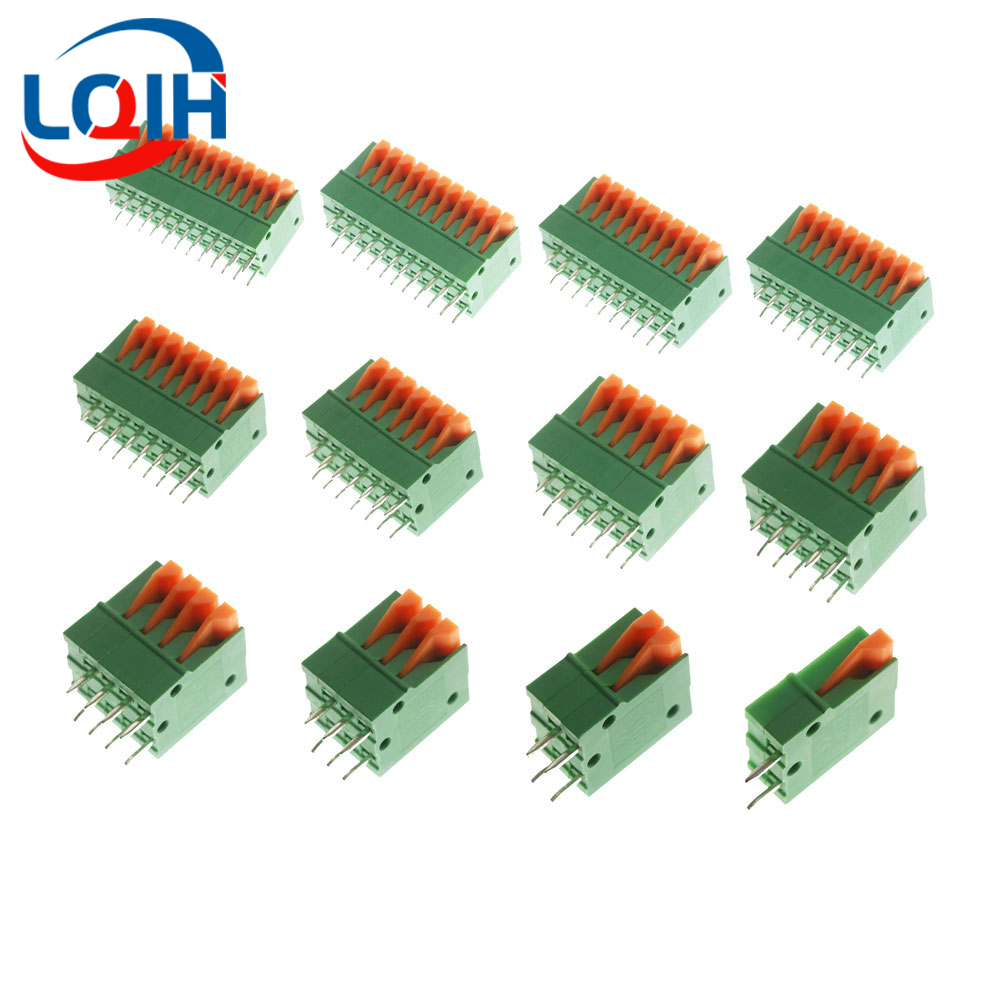 10Pcs Pitch 2.54mm KF141V Push - Push Fit Connector ulasan dan harga