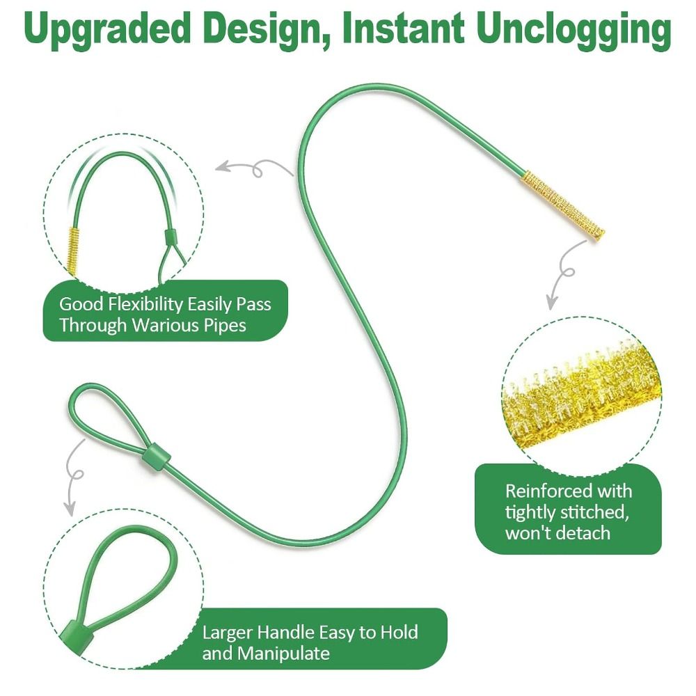 5pcs Practical Flexible Drain  - Drain Snake Flexible ulasan dan harga