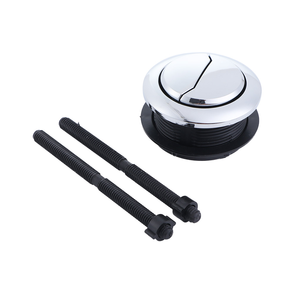 Round Dual Push Flushing Flush - Toilet Fill Valve ulasan dan harga