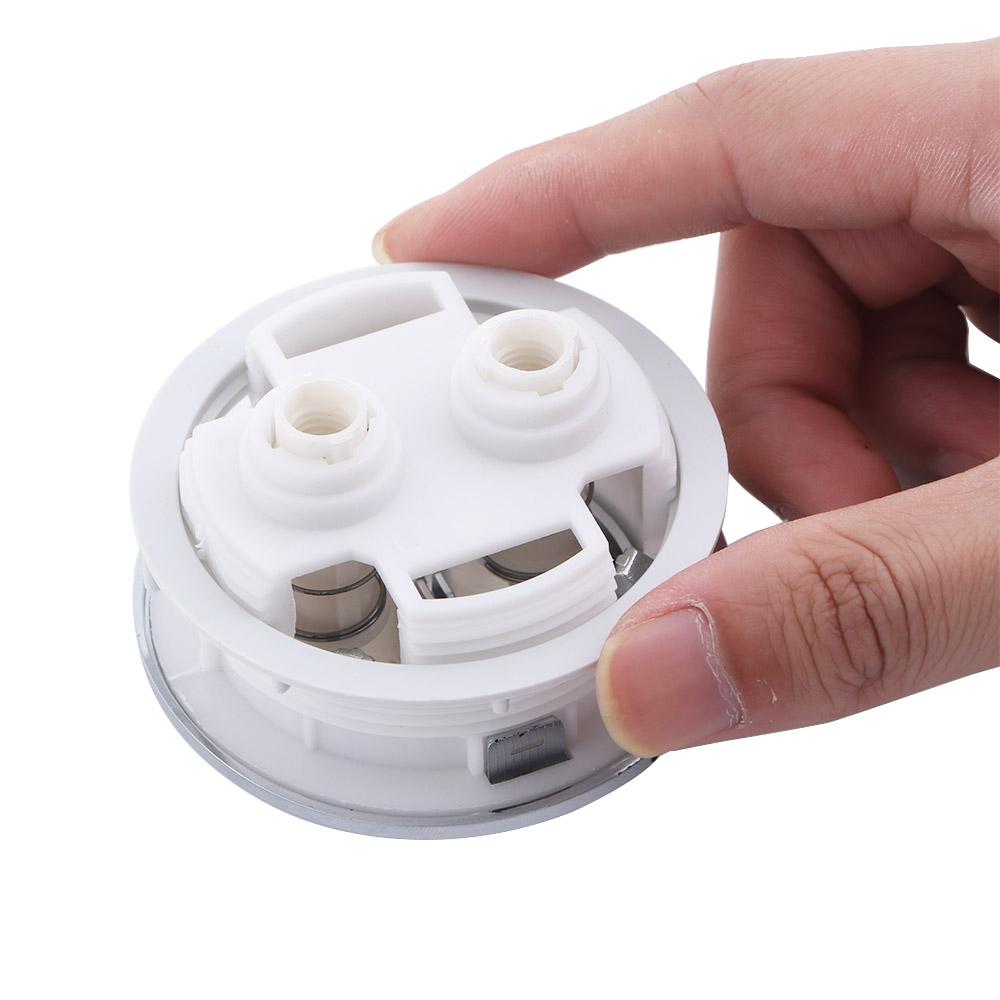 Round Dual Push Flushing Flush - Toilet Fill Valve ulasan dan harga