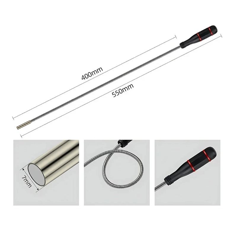 Flexible Magnetic Pickup Tool  - Drain Snake Flexible ulasan dan harga