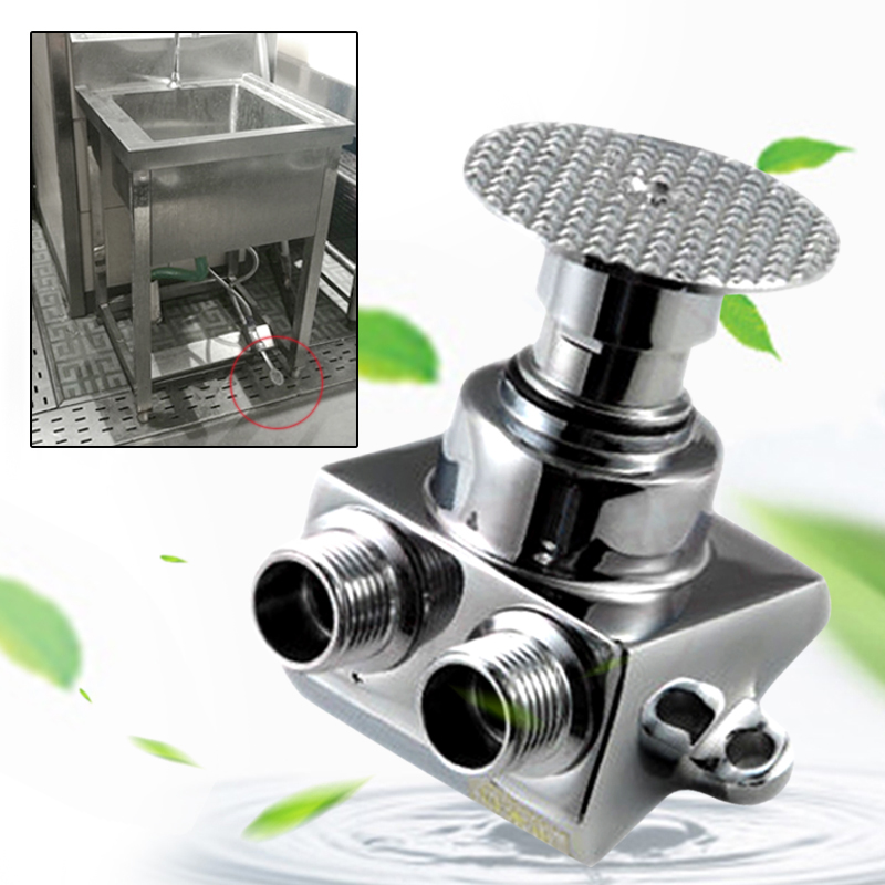 1PCS Foot Pedal Valve Copper F - Basin Mixer Cartridge ulasan dan harga
