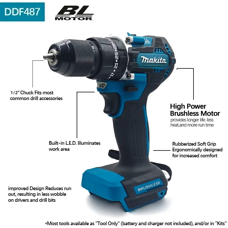 Makita 18V LXT® Lithium-Ion DD - Makita Drill Ddf484 ulasan dan harga