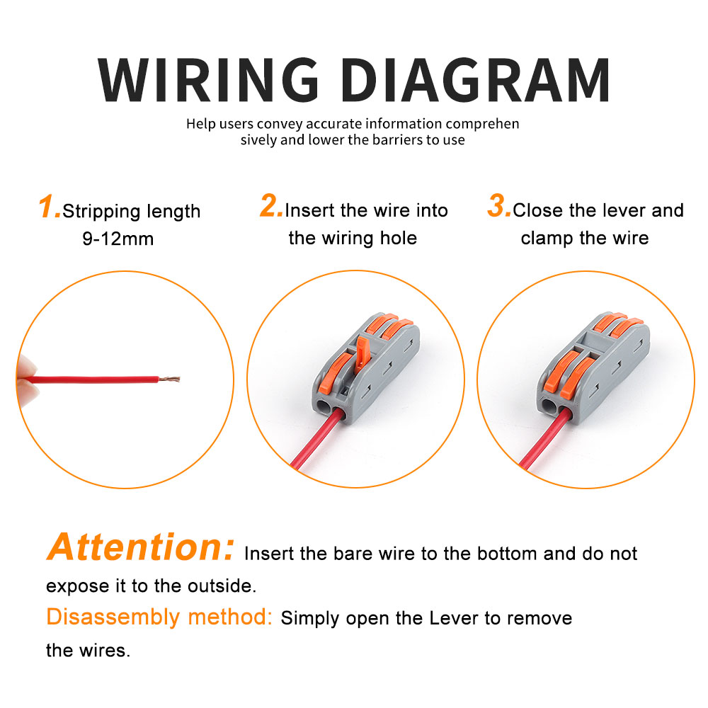 DIY GO 22PCS Lever Wire Connec - Push Fit Connector ulasan dan harga