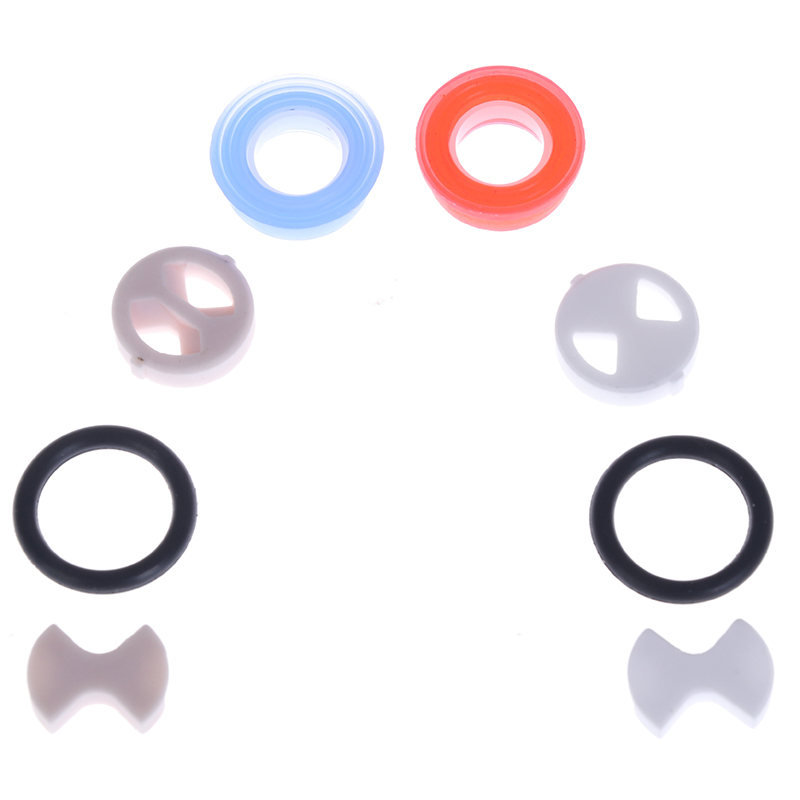【8Pcs/set Ceramic Disc Silicon - Silicone Tap Washer ulasan dan harga