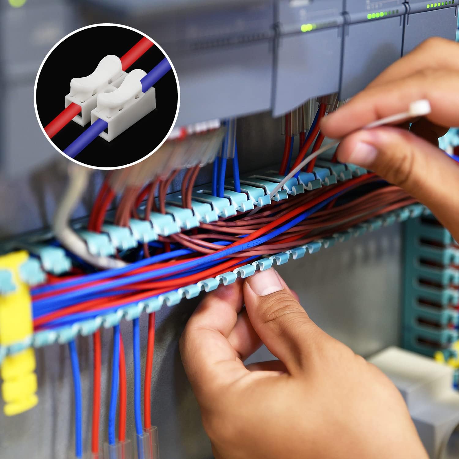 50pcs Push Quick Wire Cable CH - Push Fit Connector ulasan dan harga