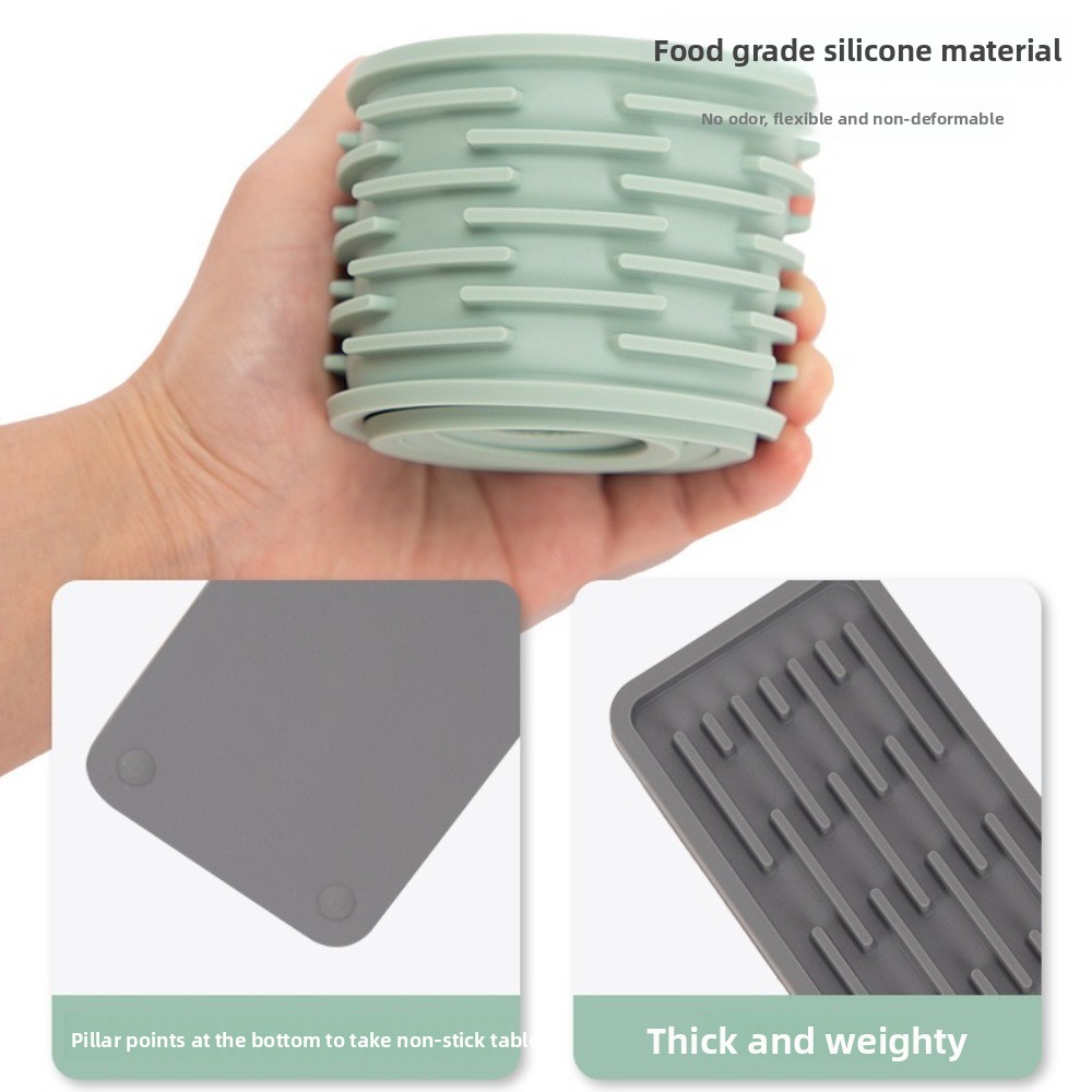 Non-slip Silicone Drainage Mat - Silicone Tap Washer ulasan dan harga