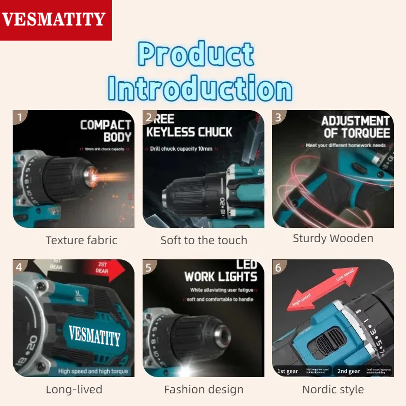 DDF487 10mm Brushless Cordless - Makita Drill Ddf484 ulasan dan harga
